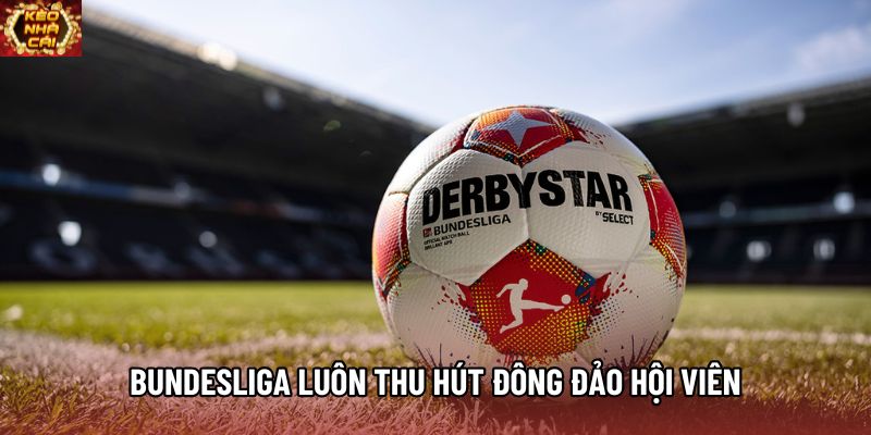 Bundesliga luôn thu hút đông đảo hội viên